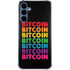 Rainbow Bitcoin Galaxy A35 5G Clear Case